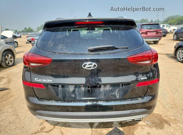 KM8J3CALXKU922952 2019 HYUNDAI TUCSON Black Widok z tyłu
