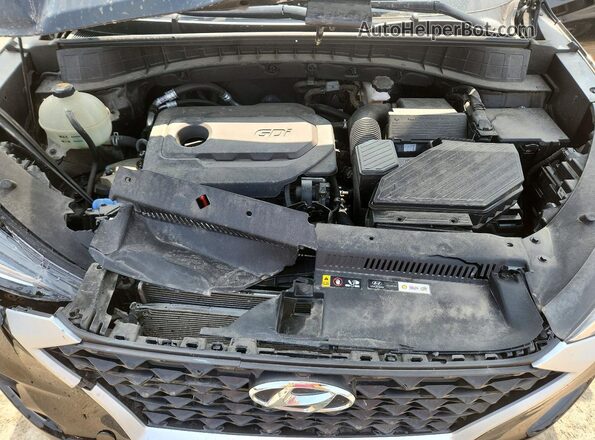 KM8J3CALXKU922952 2019 HYUNDAI TUCSON Black Widok wnętrza z tyłu