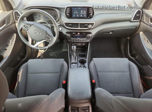 KM8J3CALXKU922952 2019 HYUNDAI TUCSON Black Widok deski rozdzielczej