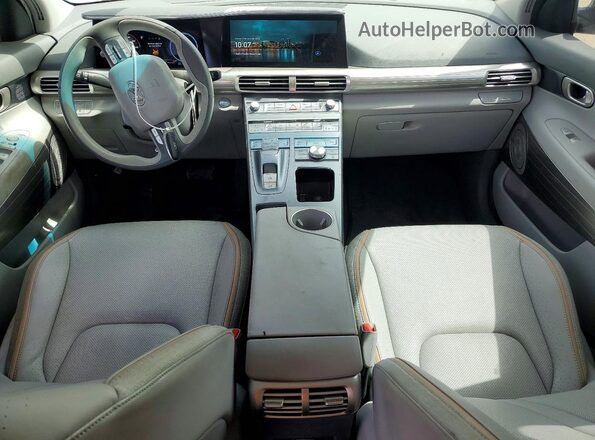 KM8J84A61PU033997 2023 HYUNDAI NEXO White Առջևի վահանակի տեսք