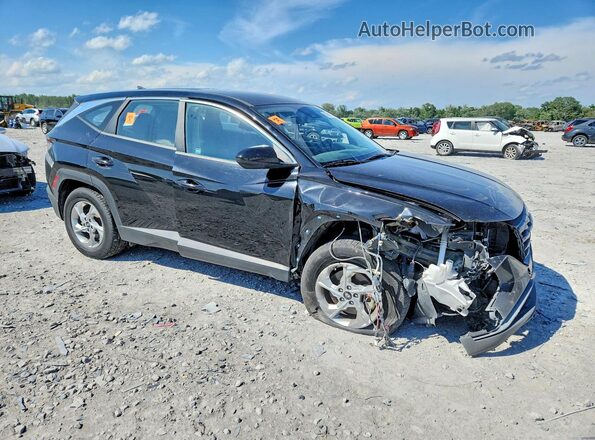 KM8JACAE2NU022817 2022 HYUNDAI TUCSON Черный Передняя правая четверть