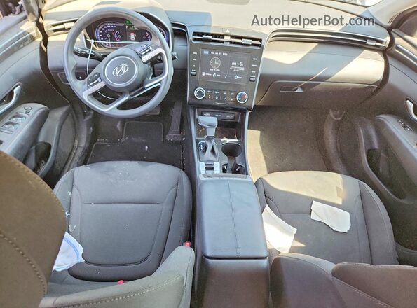 KM8JACAE2NU022817 2022 HYUNDAI TUCSON Черный Вид панели приборов
