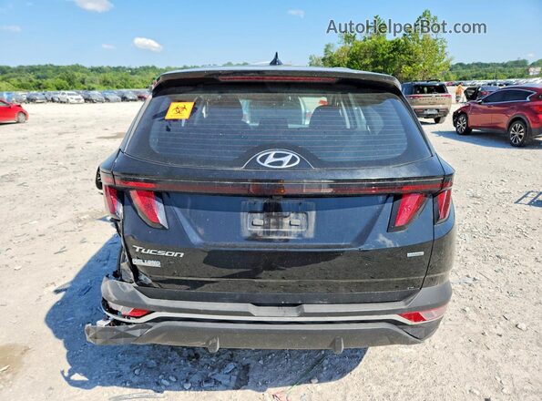KM8JACAE2NU022817 2022 HYUNDAI TUCSON Черный Вид сзади