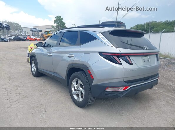 KM8JB3AE1NU080043 2022 HYUNDAI TUCSON Silver Rear left