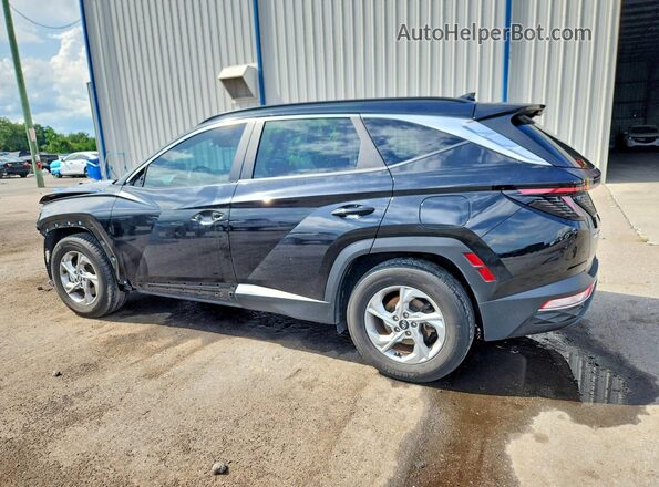 KM8JB3AE8NU075888 2022 HYUNDAI TUCSON Black Հետևի ձախ