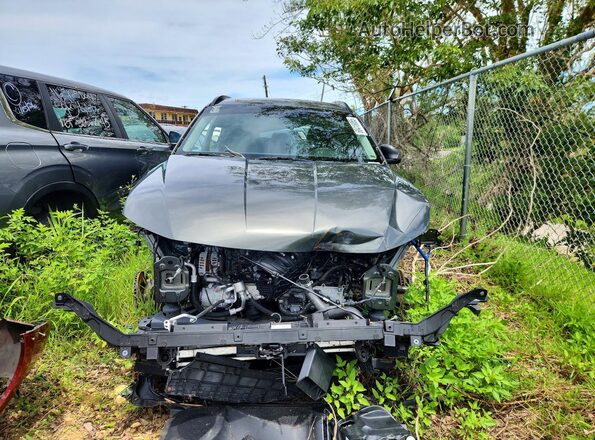 KM8JB3DE4RU308733 2024 HYUNDAI TUCSON Gray Widok z przodu