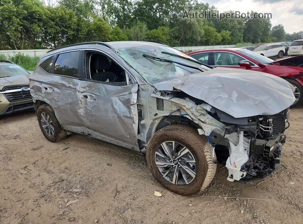 KM8JBCA11PU092046 2023 HYUNDAI TUCSON Silver წინა მარჯვენა