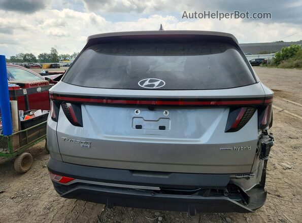 KM8JBCA11PU092046 2023 HYUNDAI TUCSON Silver უკანა ხედი