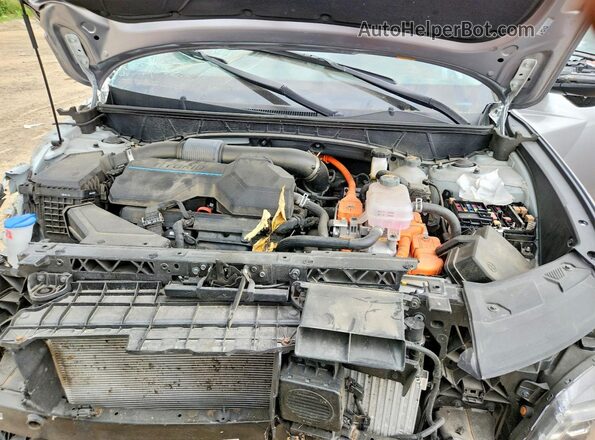 KM8JBCA11PU092046 2023 HYUNDAI TUCSON Silver ძრავის განყოფილების ხედი