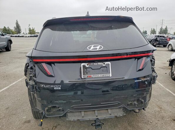KM8JBCA13NU019192 2022 HYUNDAI TUCSON Black Vista trasera