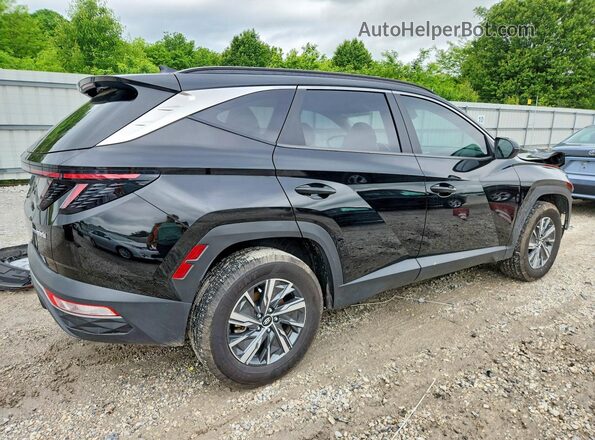 KM8JBCA14NU012686 2022 HYUNDAI TUCSON Black უკანა მარჯვენა