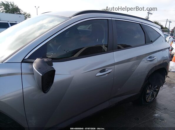 KM8JBCA14NU083192 2022 HYUNDAI TUCSON HYBRID Silver Սալոնի 360 աստիճան տեսք