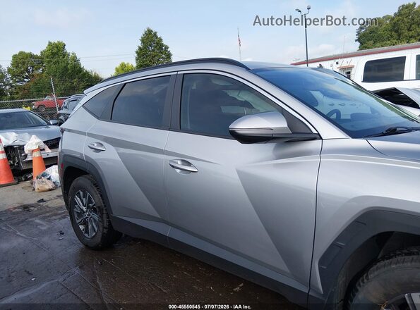 KM8JBCA14NU083192 2022 HYUNDAI TUCSON HYBRID Silver Սալոնի հետևի տեսք