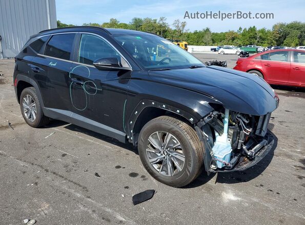 KM8JBCA15NU018772 2022 HYUNDAI TUCSON Black Передня права чверть