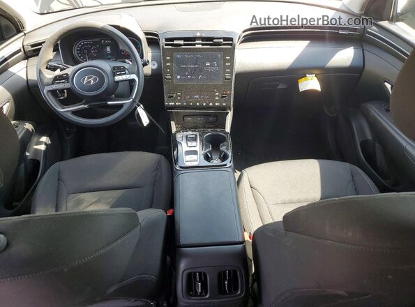 KM8JBCA15NU018772 2022 HYUNDAI TUCSON Black Вид панелі приладів