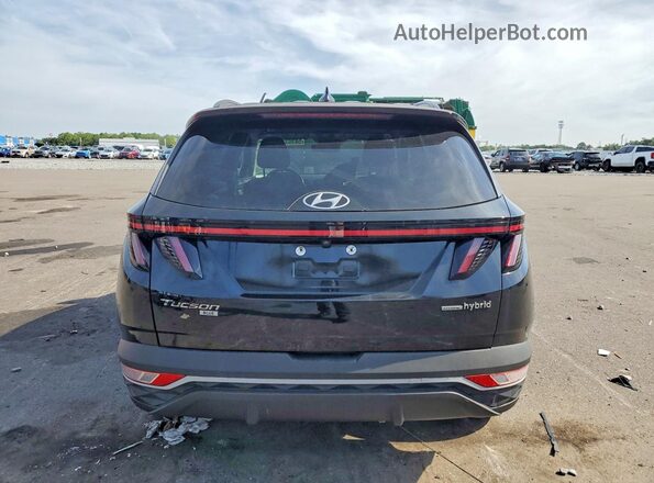 KM8JBCA15NU018772 2022 HYUNDAI TUCSON Black Вид ззаду
