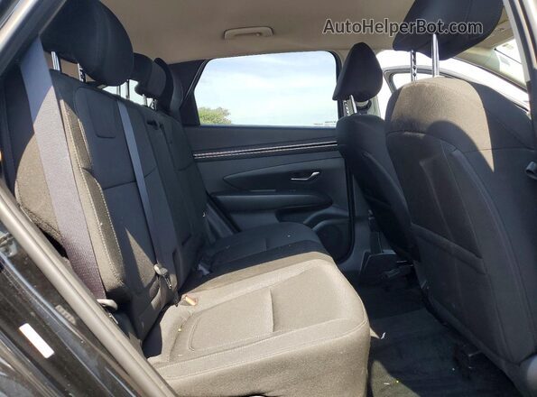 KM8JBCA15NU018772 2022 HYUNDAI TUCSON Black Вид задніх сидінь