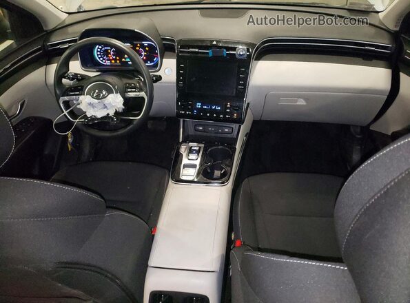 KM8JBCA16PU093063 2023 HYUNDAI TUCSON Silver Dashboard view