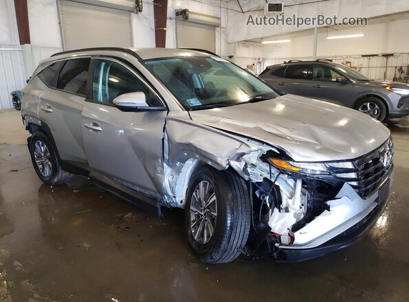 KM8JBCA16PU093063 2023 HYUNDAI TUCSON Silver Front right