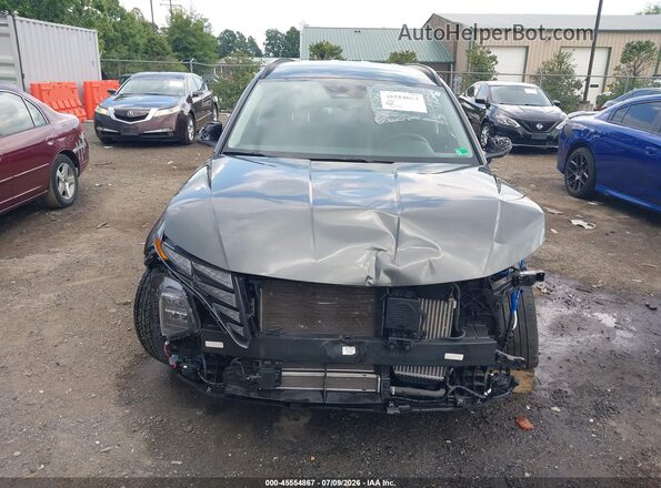 KM8JBCA17NU030258 2022 HYUNDAI TUCSON HYBRID Gray Սալոնի հետևի տեսք