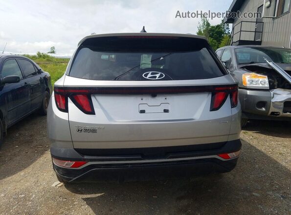 KM8JBCAE0PU215662 2023 HYUNDAI TUCSON Silver Հետևի տեսք