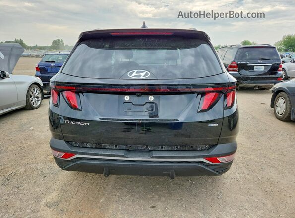 KM8JBCAE4PU229600 2023 HYUNDAI TUCSON Black უკანა ხედი