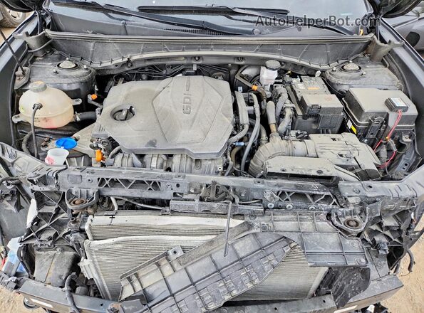 KM8JBCAE4PU229600 2023 HYUNDAI TUCSON Black ძრავის განყოფილების ხედი