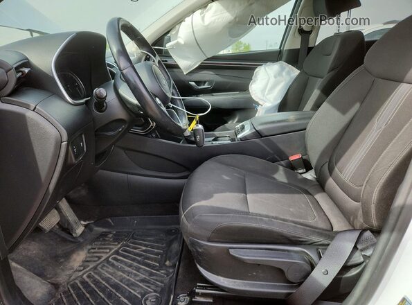 KM8JBCAE7NU148992 2022 HYUNDAI TUCSON White წინა სალონის ხედი