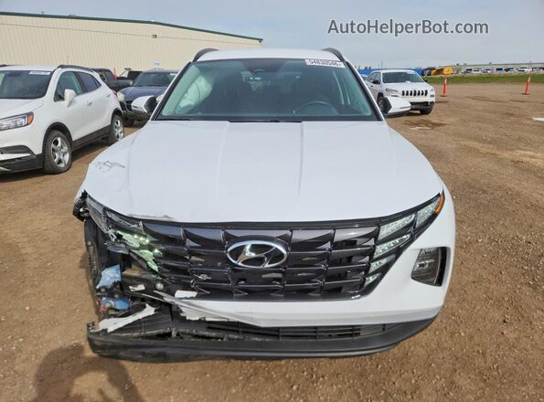 KM8JBCAE7NU148992 2022 HYUNDAI TUCSON White წინა ხედი