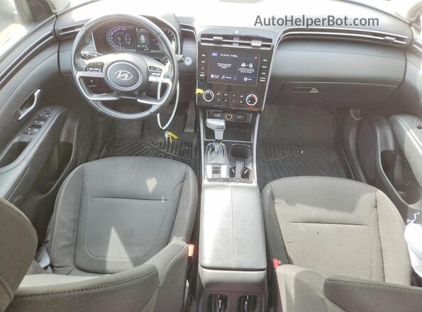 KM8JBCAE7NU148992 2022 HYUNDAI TUCSON White წინა პანელის ხედი