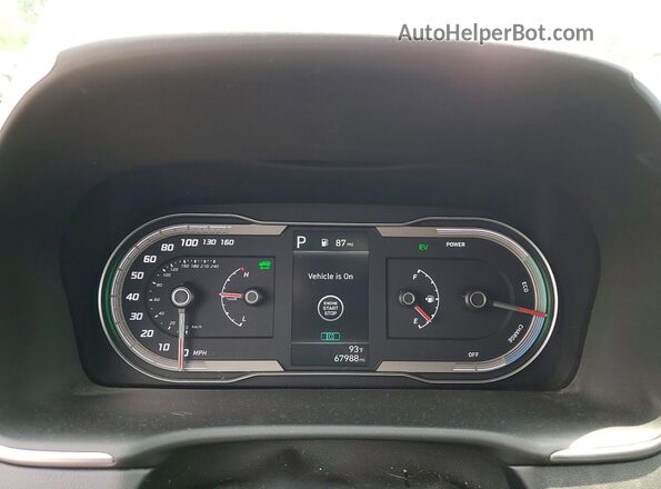 KM8JBCD13RU223394 2024 HYUNDAI TUCSON Gray Vista del cuadro de instrumentos
