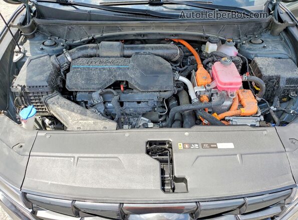 KM8JBCD13RU223394 2024 HYUNDAI TUCSON Gray Vista del compartimento del motor