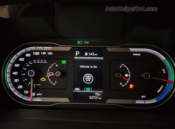 KM8JBCD17RU223477 2024 HYUNDAI TUCSON Серый Вид щитка приборов