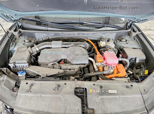 KM8JBCD17RU223477 2024 HYUNDAI TUCSON Серый Вид задней части салона