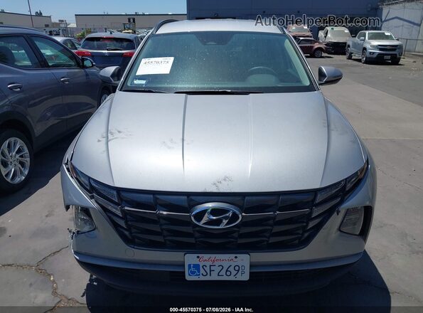 KM8JBDA25NU071082 2022 HYUNDAI TUCSON PLUG-IN HYBRID Silver უკანა სალონის ხედი