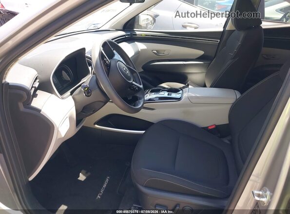 KM8JBDA25NU071082 2022 HYUNDAI TUCSON PLUG-IN HYBRID Silver წინა სალონის ხედი