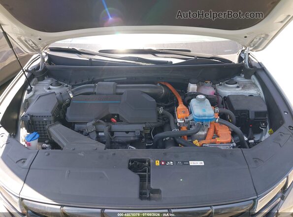 KM8JBDA25NU071082 2022 HYUNDAI TUCSON PLUG-IN HYBRID Silver უკანა ხედი
