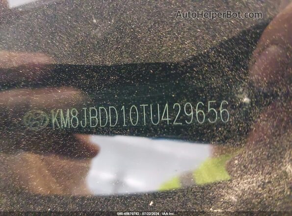 KM8JBDD10TU429656 2026 HYUNDAI TUCSON HYBRID Black Вид підкапотного простору