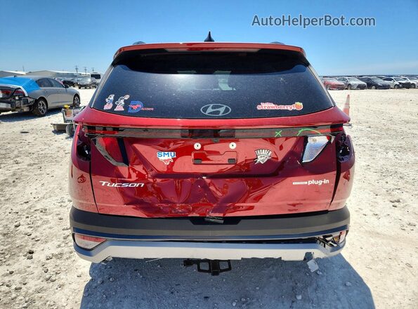 KM8JBDD20TU435935 2026 HYUNDAI TUCSON Красный Вид сзади