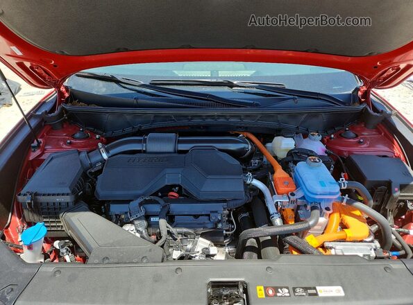 KM8JBDD20TU435935 2026 HYUNDAI TUCSON Красный Вид подкапотного пространства