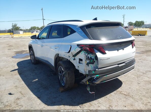 KM8JBDD27SU298023 2025 HYUNDAI TUCSON PLUG-IN HYBRID White Trasero izquierdo