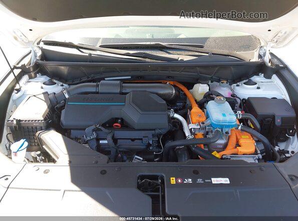 KM8JBDD27SU298023 2025 HYUNDAI TUCSON PLUG-IN HYBRID White Vista trasera