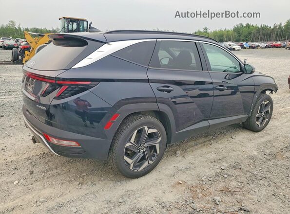 KM8JCCA16NU050059 2022 HYUNDAI TUCSON Black უკანა მარჯვენა