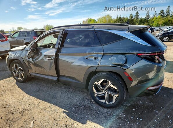 KM8JCCA19NU072377 2022 HYUNDAI TUCSON Gray Задня ліва чверть