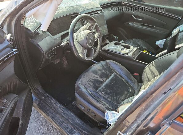 KM8JCCA19NU072377 2022 HYUNDAI TUCSON Gray Вид панелі приладів
