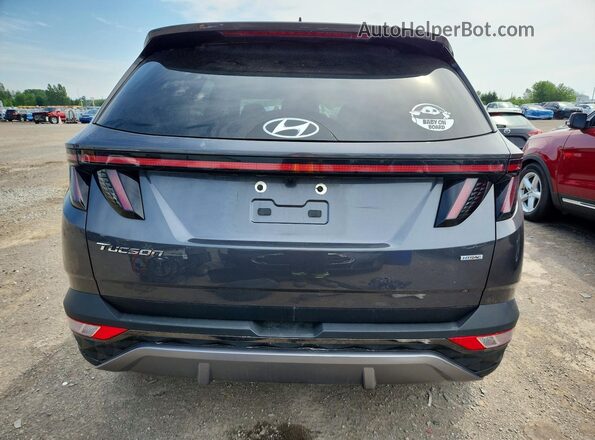 KM8JCCAE2NU162277 2022 HYUNDAI TUCSON Gray უკანა ხედი