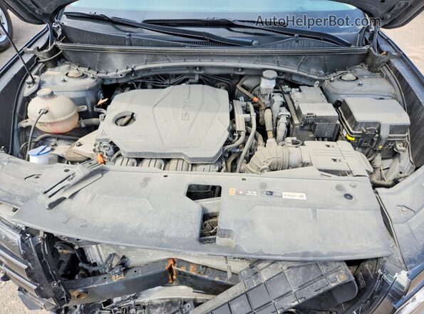 KM8JCCAE2NU162277 2022 HYUNDAI TUCSON Gray ძრავის განყოფილების ხედი