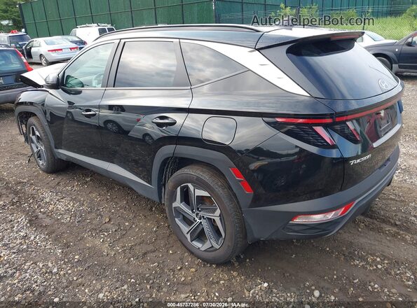 KM8JCCD11RU190330 2024 HYUNDAI TUCSON HYBRID Black Задня ліва чверть