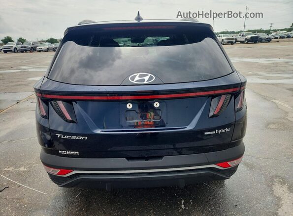 KM8JCCD11RU224766 2024 HYUNDAI TUCSON Blue უკანა ხედი