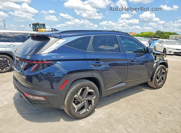 KM8JCCD14RU212417 2024 HYUNDAI TUCSON Blue Հետևի աջ